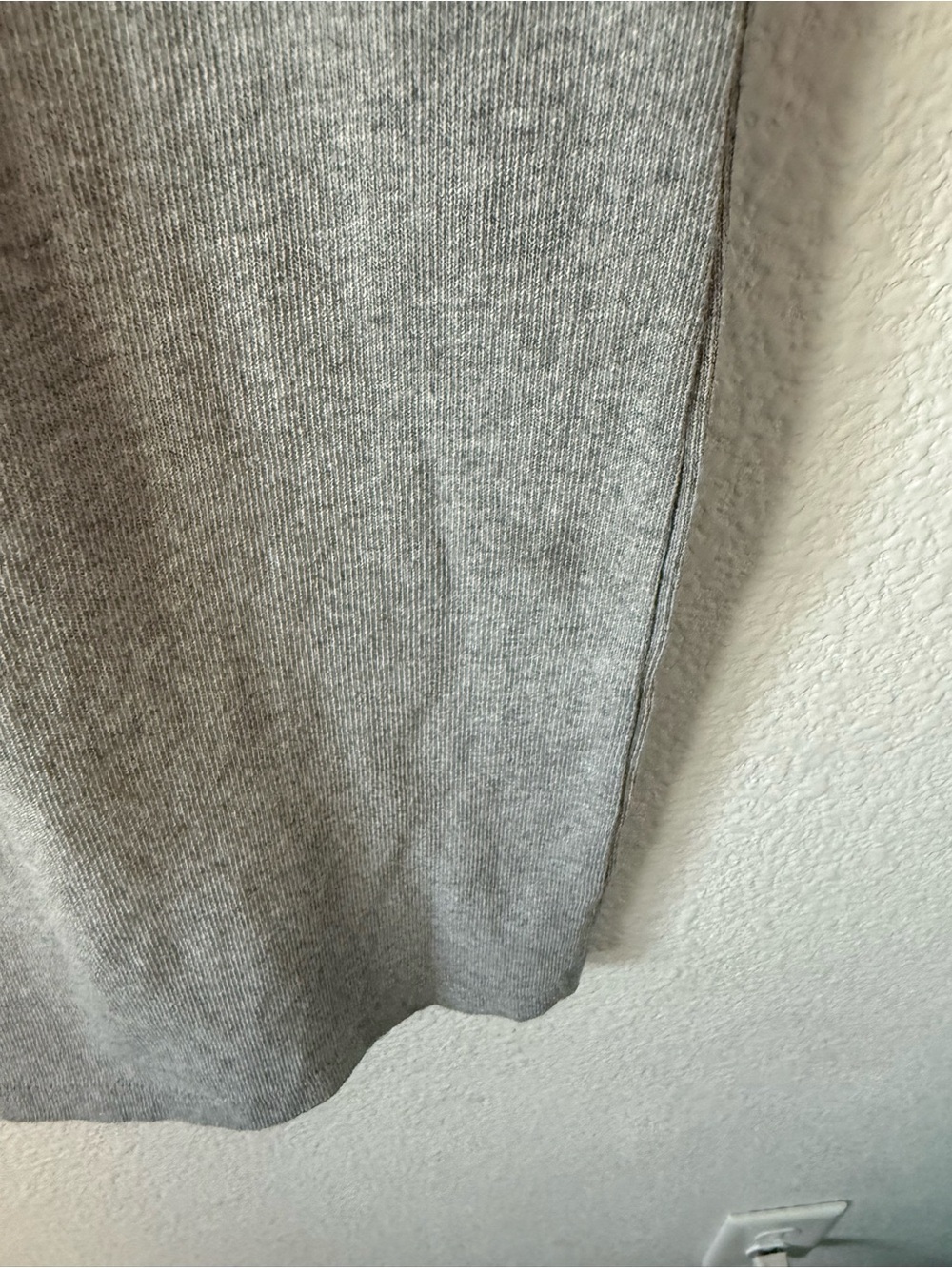 LE BON SHOPPE Everyday Maxi Shirt Dress - Grey Size L V1 - Picture 13 of 14